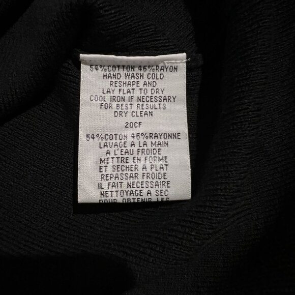 Eileen Fisher Womens Black Long-Sleeve Tunic size Medium - Picture 5 of 9